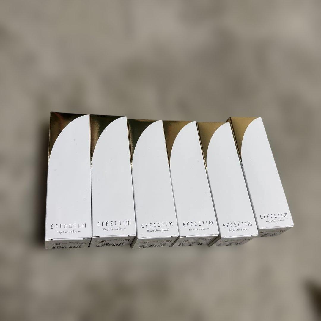 まめ約40%OFF中エフェクティムブライトリフティングセラム6本セット