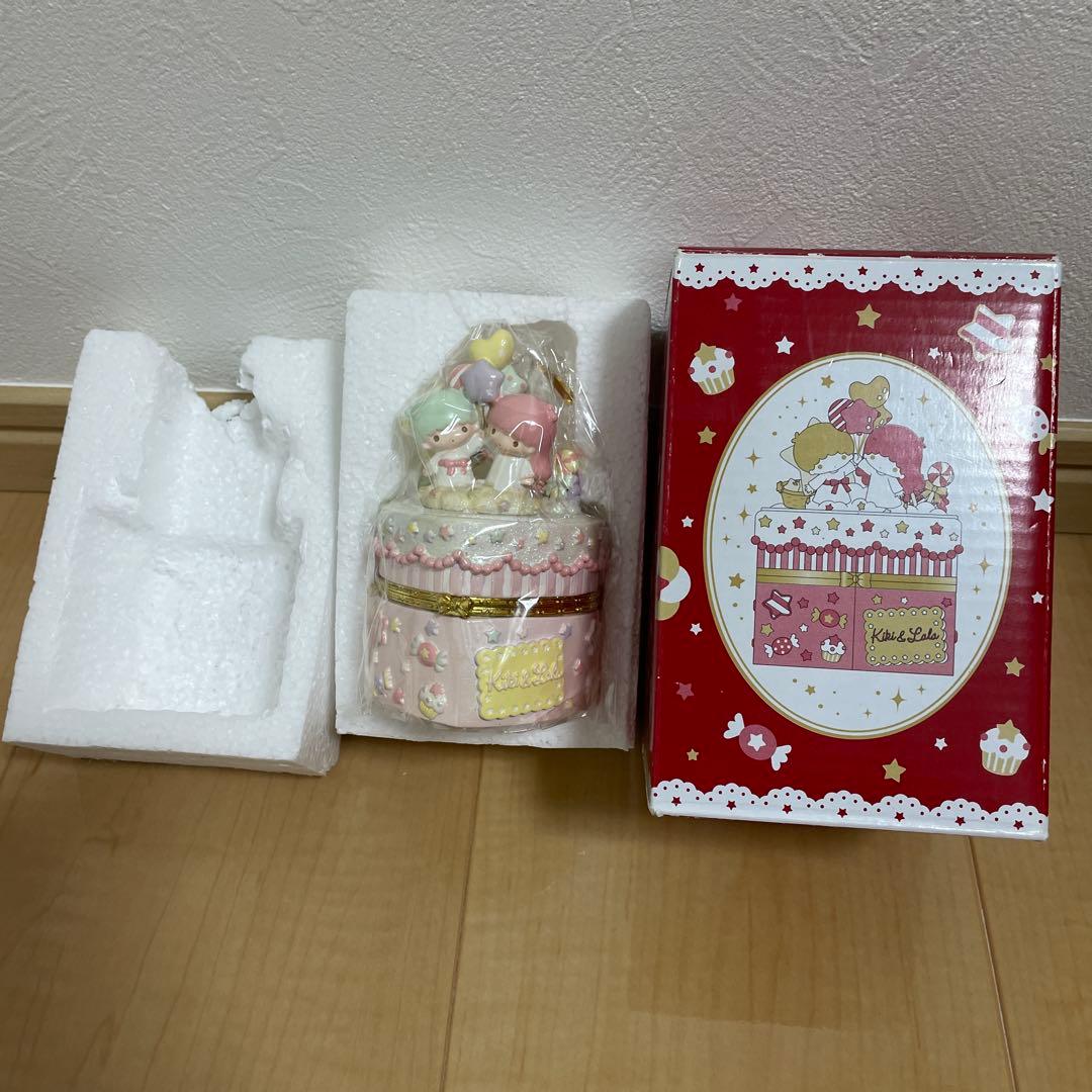 キキララ リトルツィンスターズ　激レア　2014年 フィギュア　小物入れ