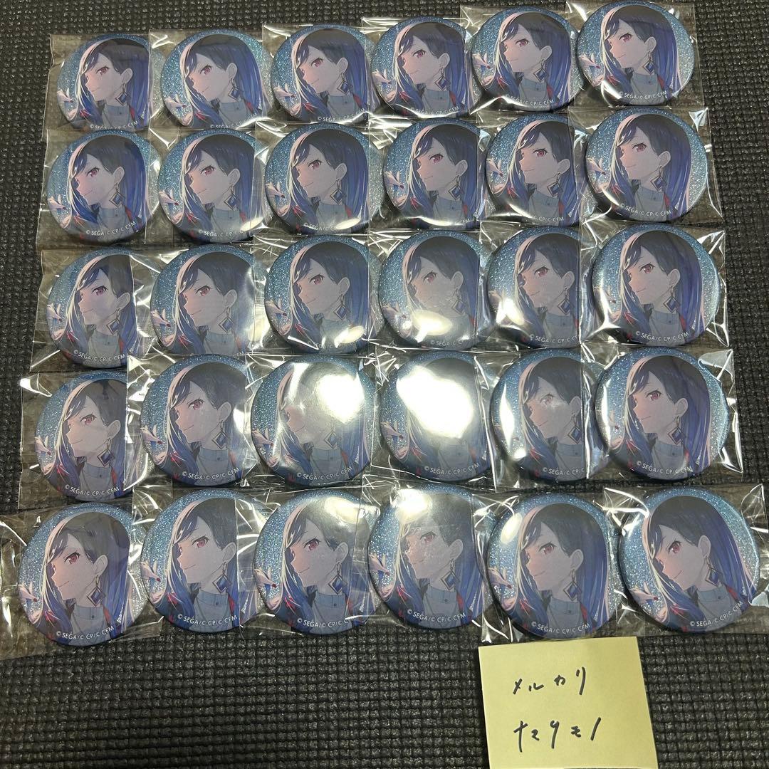 ぱ*む様 プロセカ グリ缶 グリッター缶バッジ vol.42A 白石杏