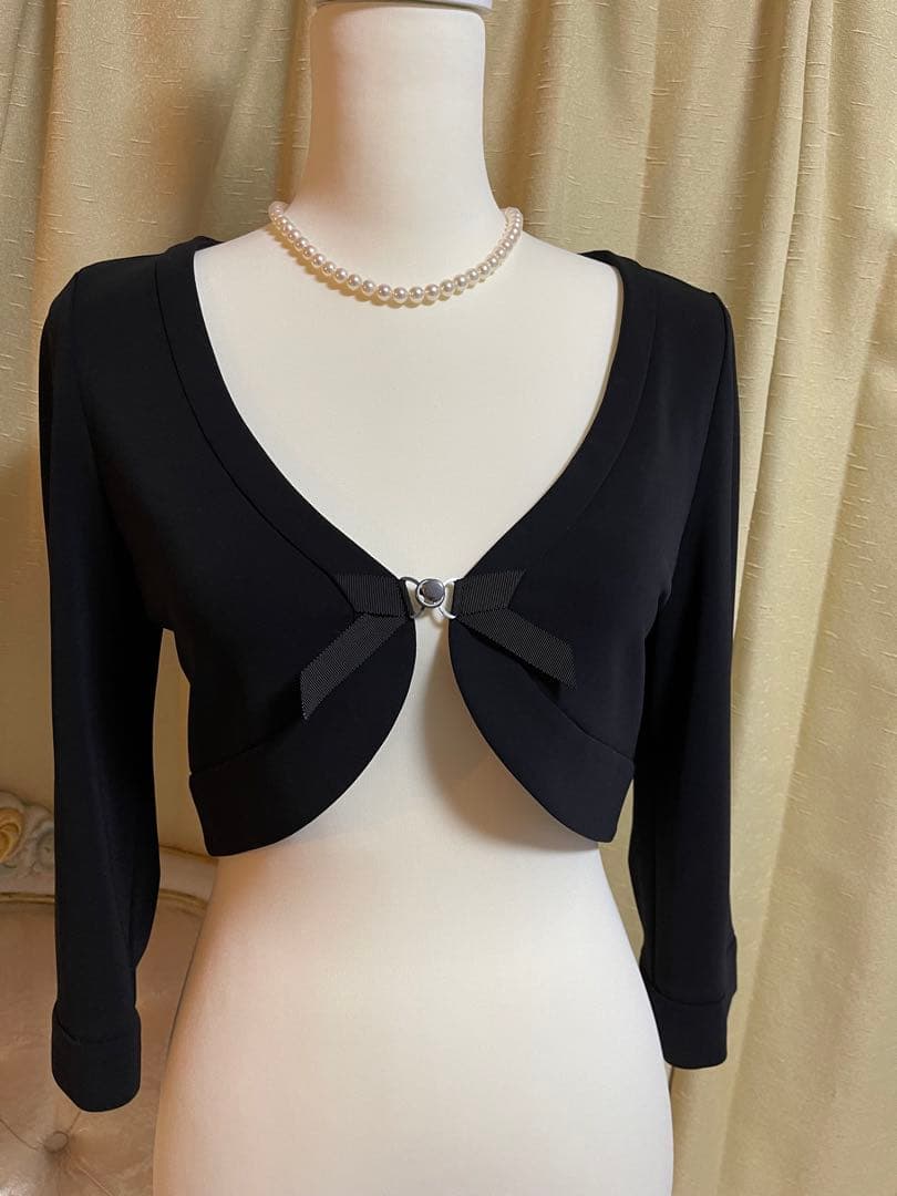 訳あり) ブラック FOXEY エンパイアドレス ＆ ボレロ