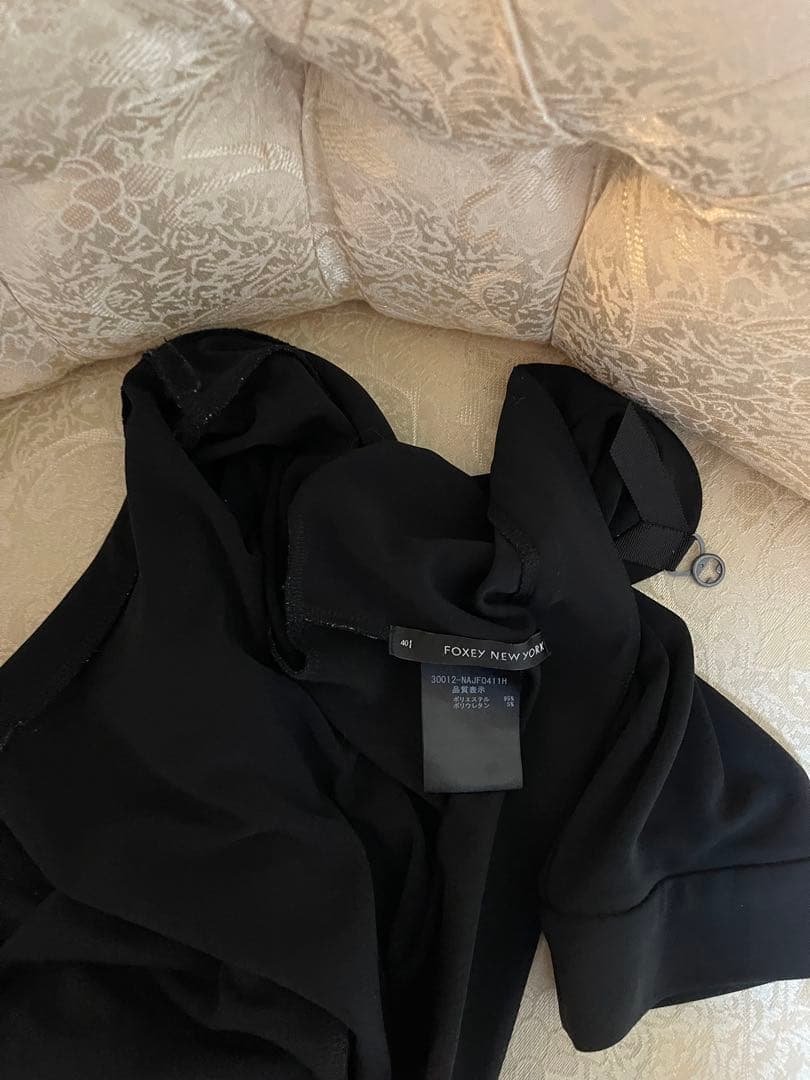 訳あり) ブラック FOXEY エンパイアドレス ＆ ボレロ