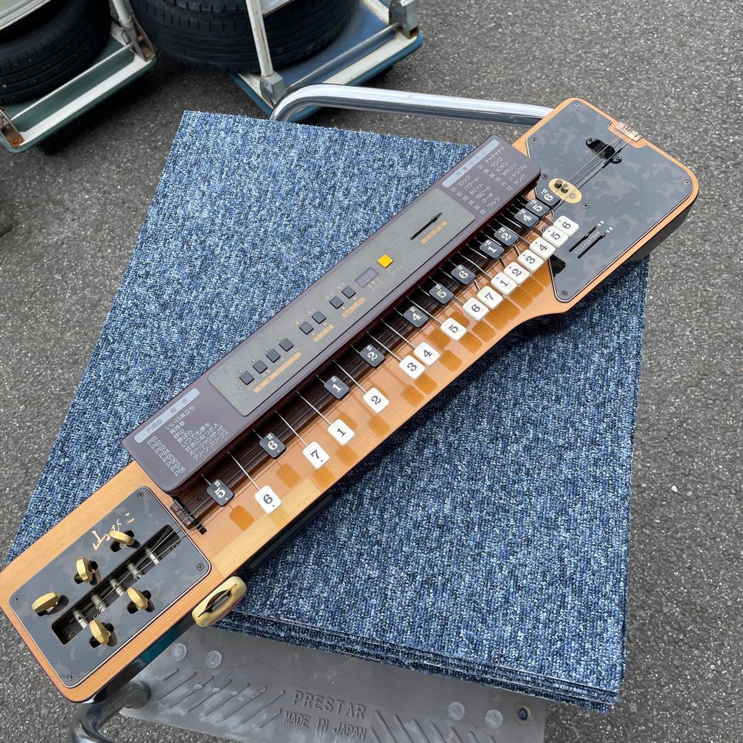 SUZUKI スズキ 電気大正琴TES-150 山びこ 5弦 琴 (動作確認済)