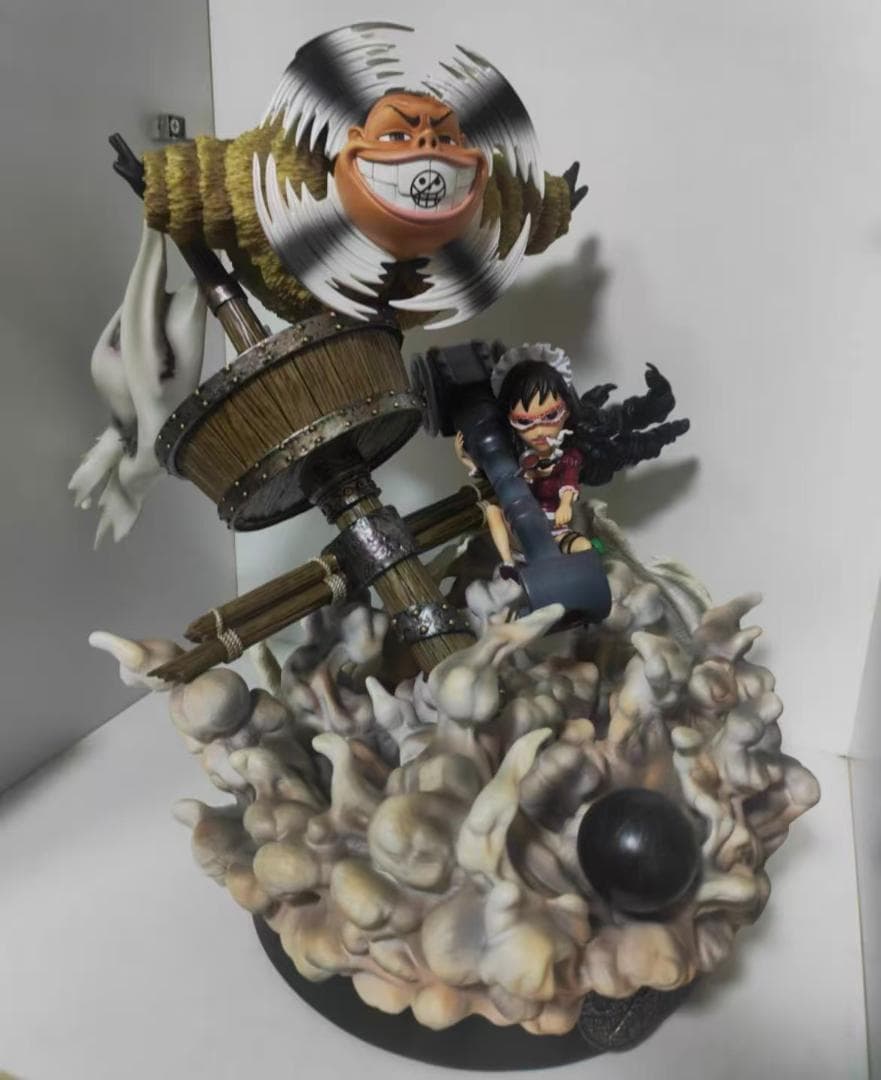 ワンピース LBS Baby5 バッファロー ガレージキット ガレキ スタチュー ワンピース LBS Baby5 バッファロー ガレージキット ガレキ スタチュー