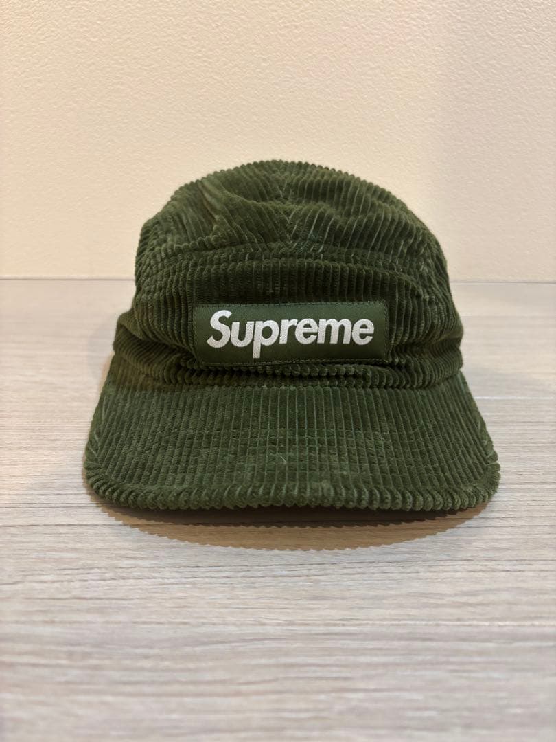 Supreme 24FW Corduroy Camp Cap Green - メルカリ
