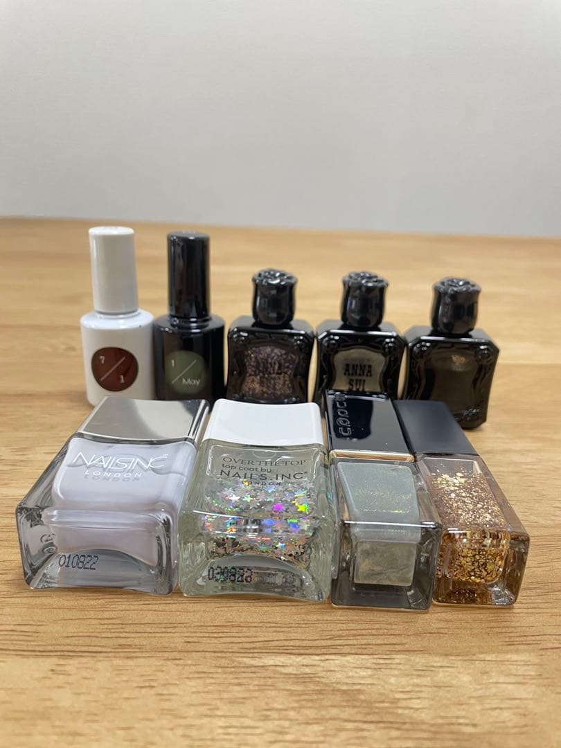 ネイルカラー・マニキュアセット　18本