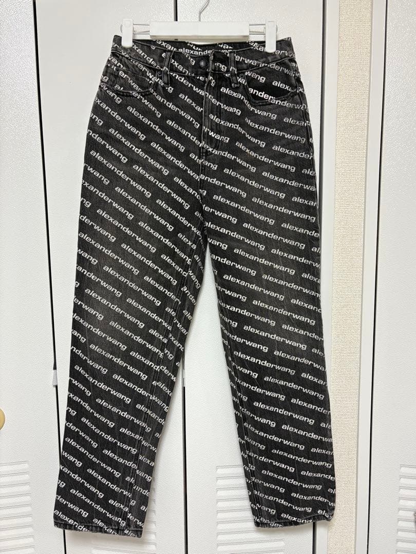 ALEXANDER WANG Logo Denim Pants デニムパンツ