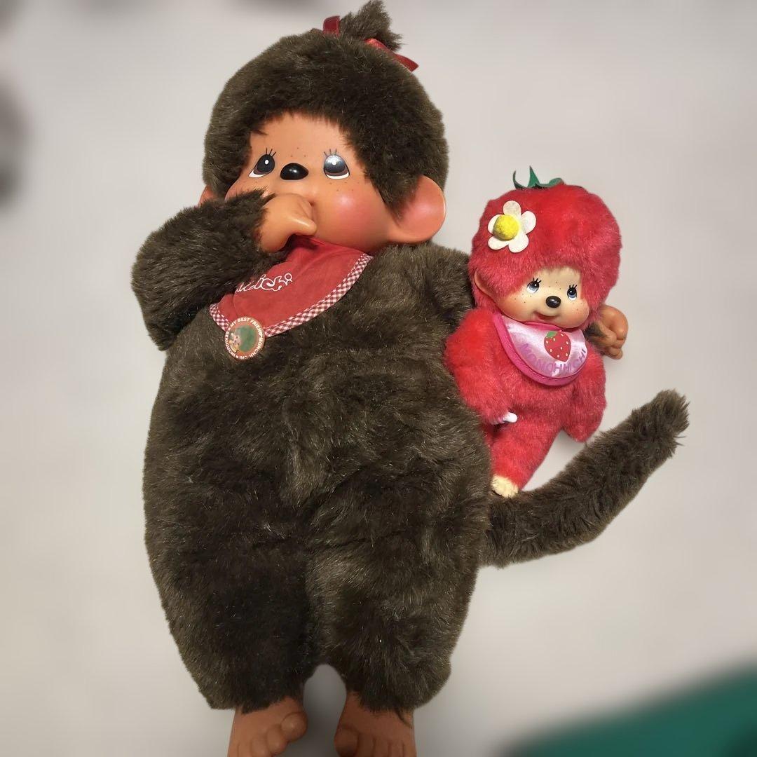 最終値下げモンチッチ ぬいぐるみ 黒 栃木限定モンチッチ