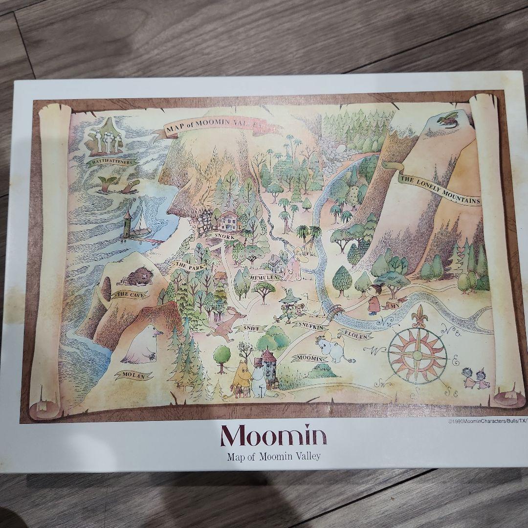 レア ムーミン谷の地図 1000ピース パズル - メルカリ