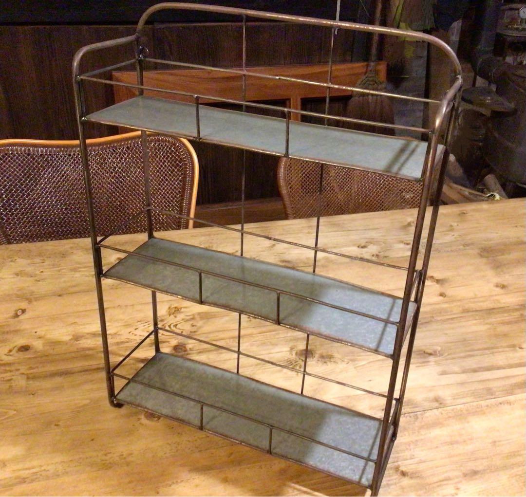 アイアン　シェルフ／ウニコ　truck 北欧暮らしの道具店　イデー　店舗什器 広松木工 GALA アイアンシェルフ 3段 (受注生産) | すべての商品