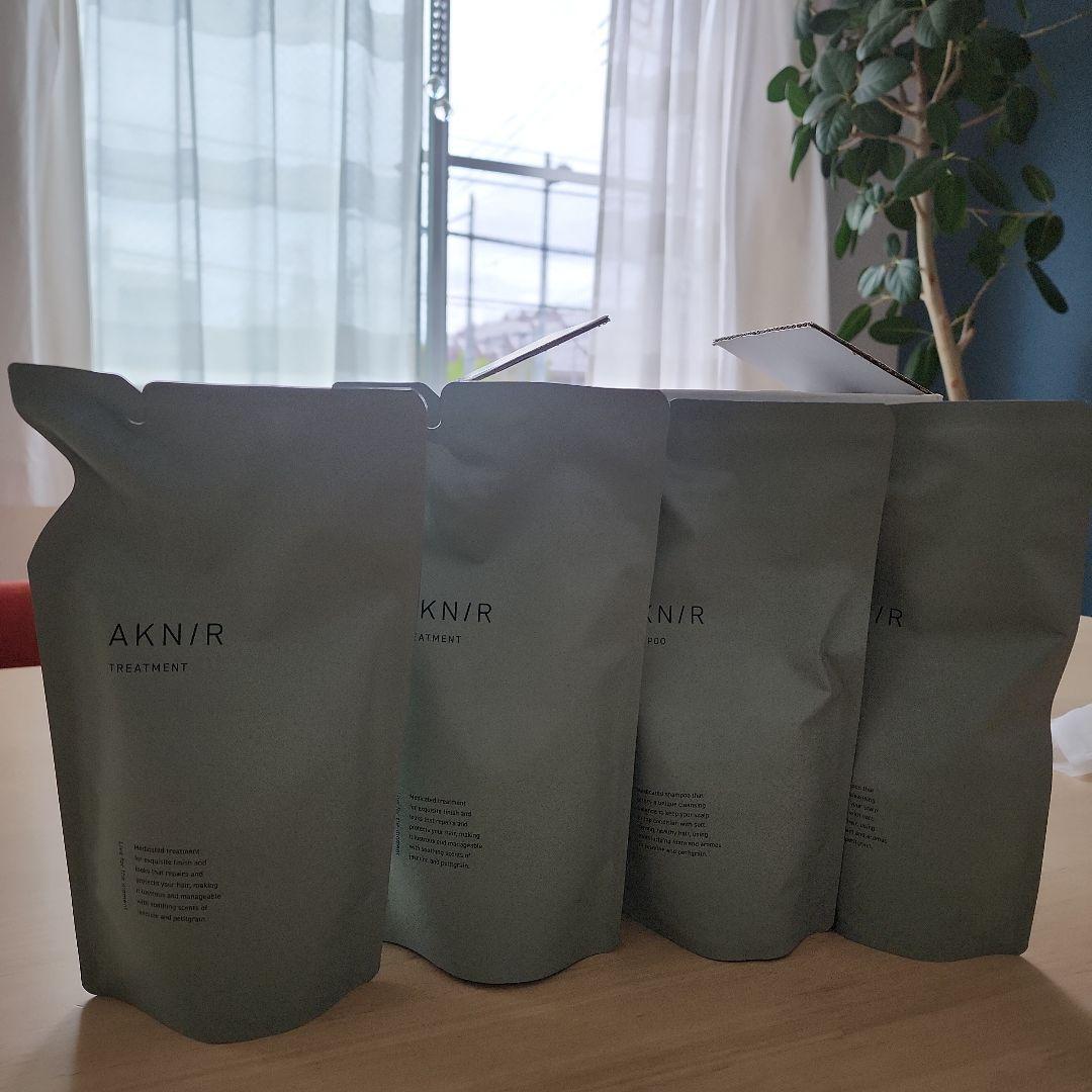 AKNIR シャンプー　トリートメント　四点セット詰め替え