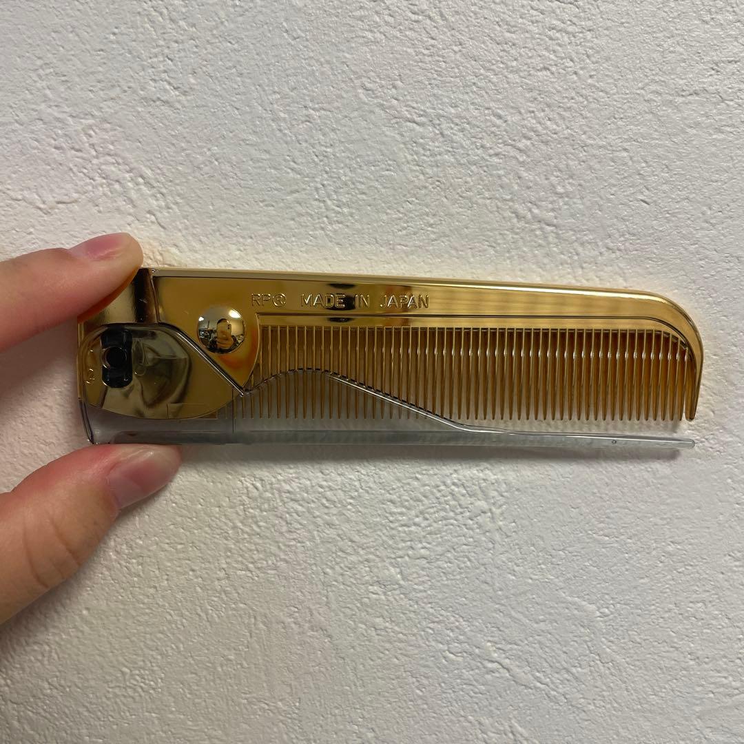 ゴールドコーム 日本製 専用ポーチ付き