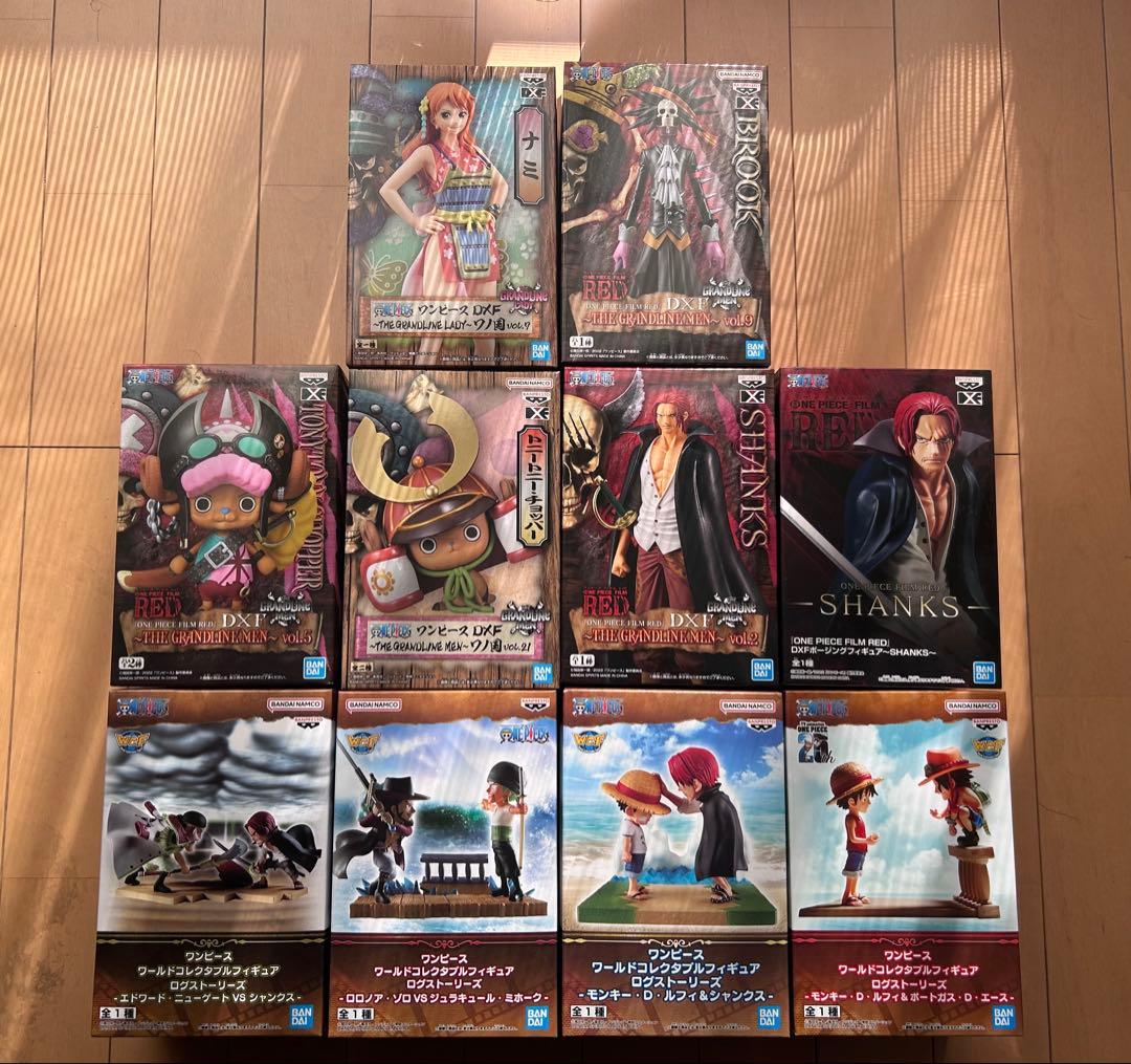 ワンピースフィギュア DXF グラメンログストーリーズ10体 まとめ売り