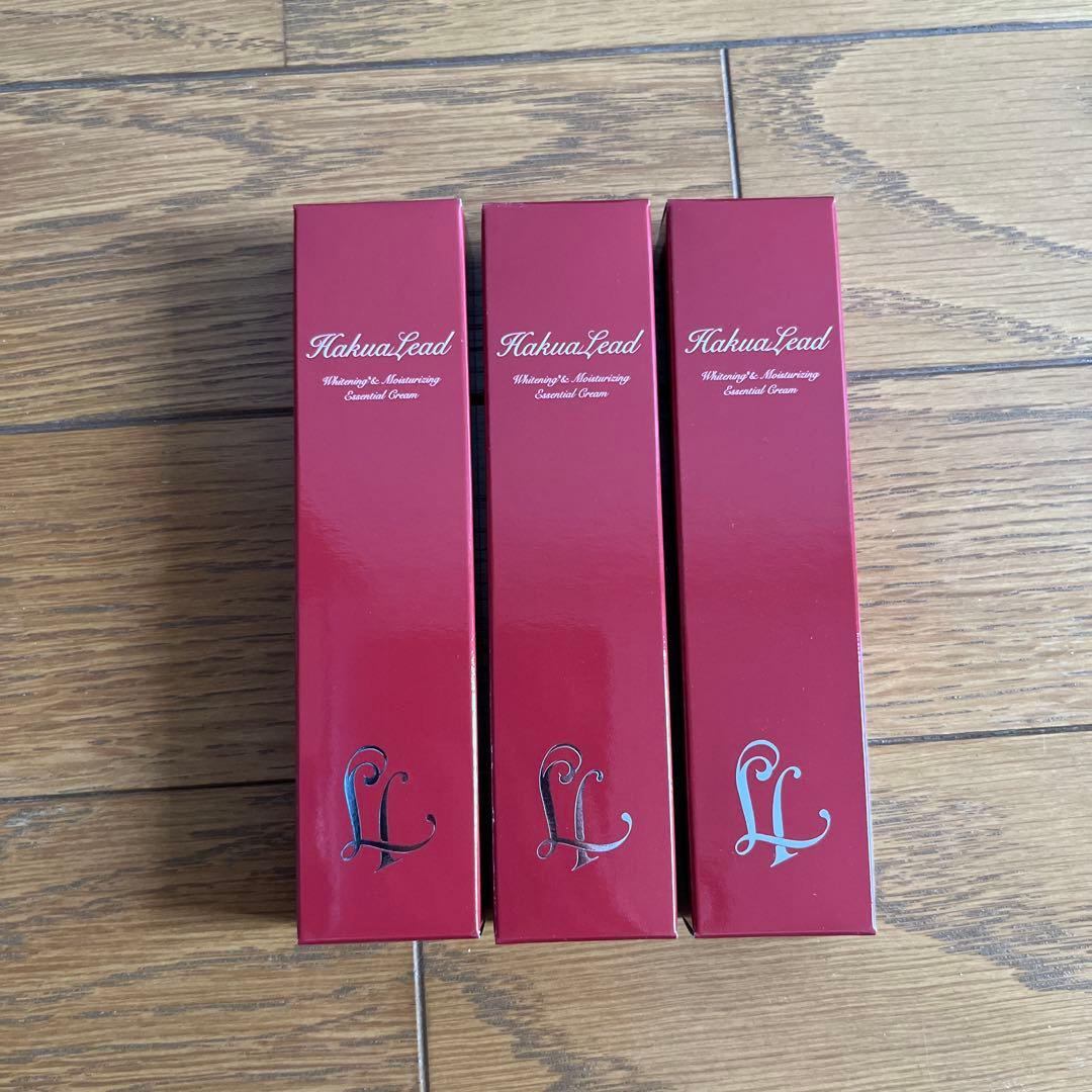 ハクアリードエッセンシャルクリーム 3本セット