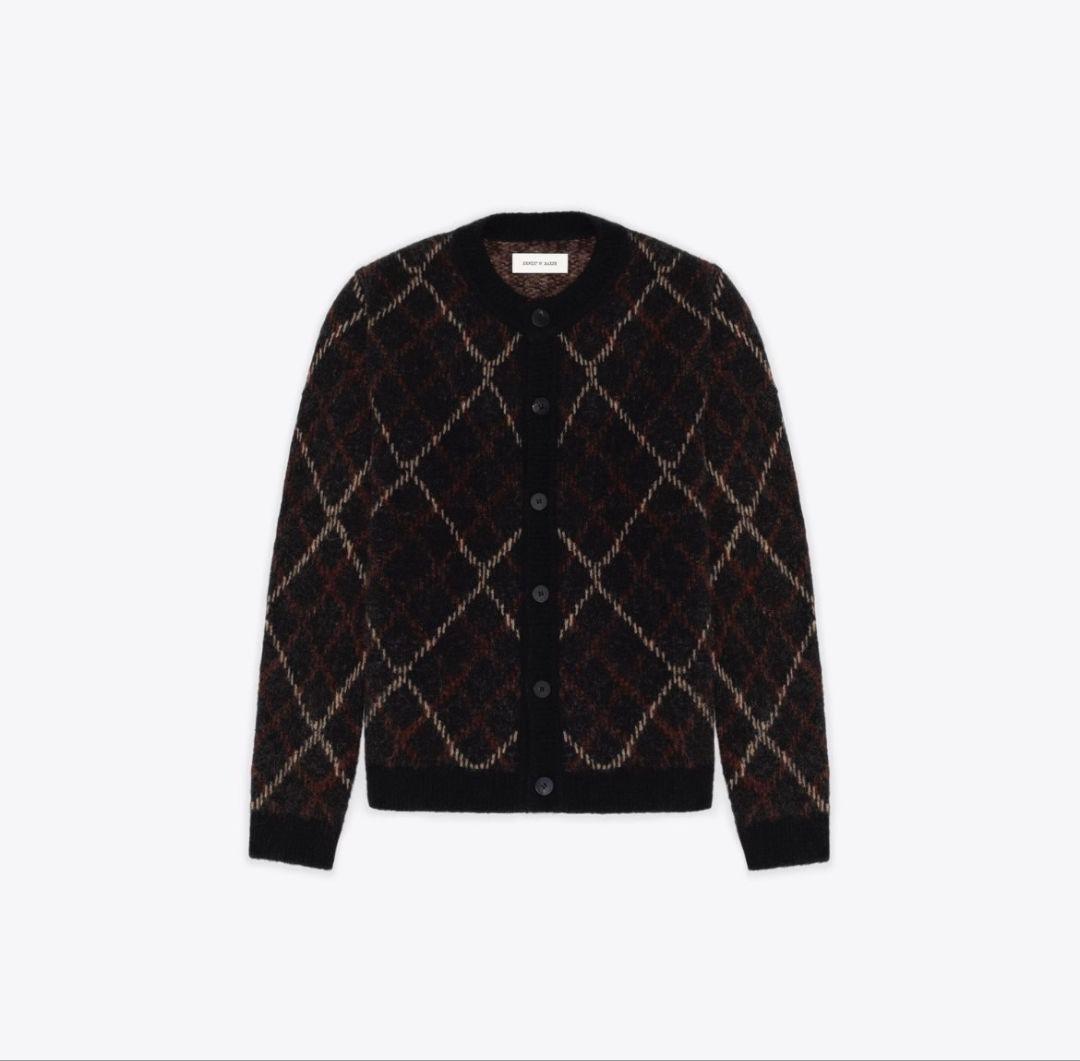 ERNEST W.BAKER アーネストダブルベイカー カーディガン チェック