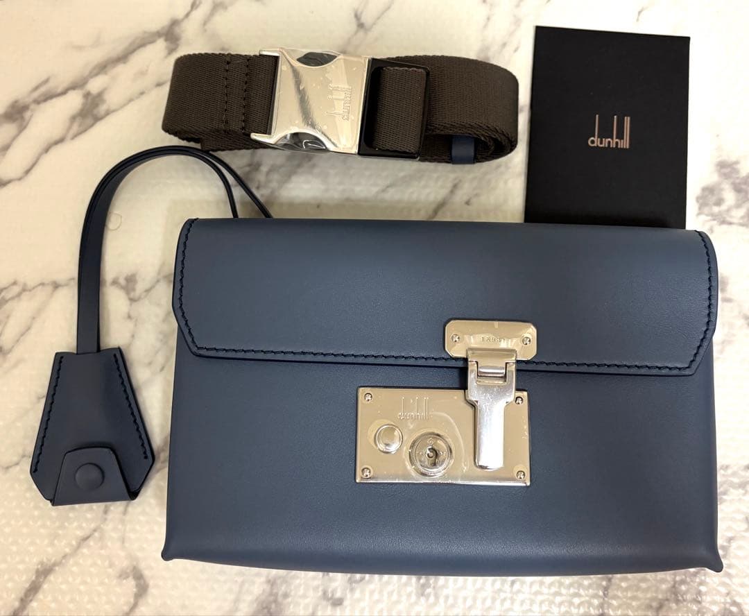 新品・未使用】 dunhill ダンヒル ロック ベルトバッグ - メルカリ