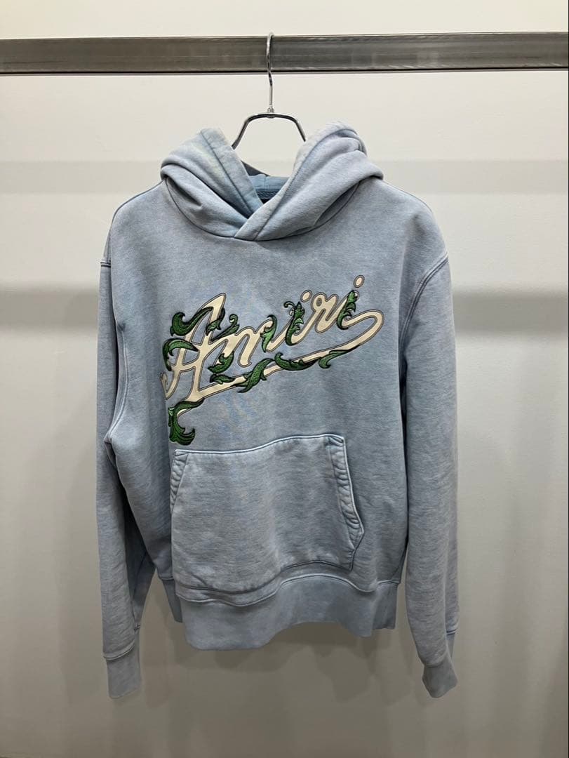 トップス AMIRI Blue Filigree Hoodie