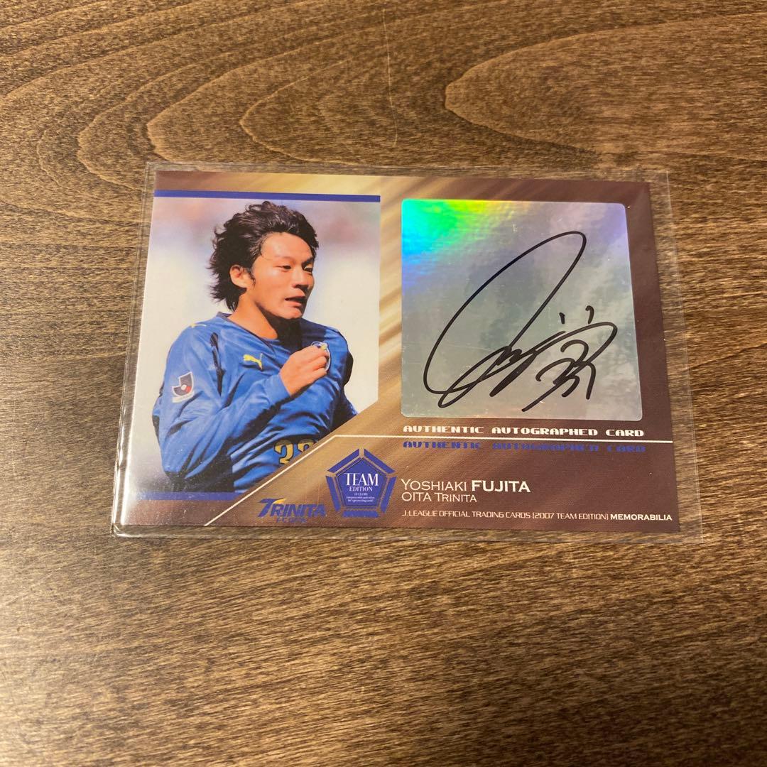 藤田義明 大分トリニータ 直筆サインカード - メルカリ