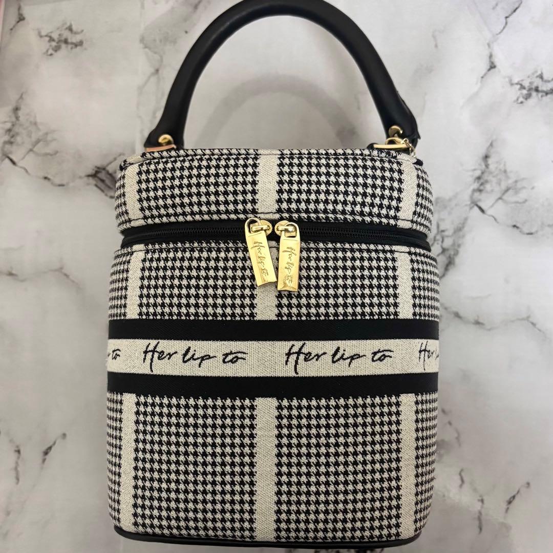 herlipto HLT Jacquard Vanity Bag - メルカリ