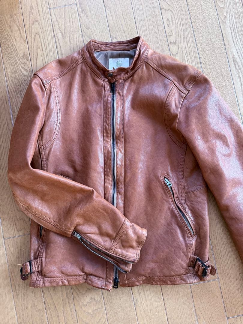 BEAUTY&YOUTH ライダース ラムレザージャケット ユナイテッドアローズ BEAUTY&YOUTH UNITED ARROWS（ビューティーアンドユースユナイテッド