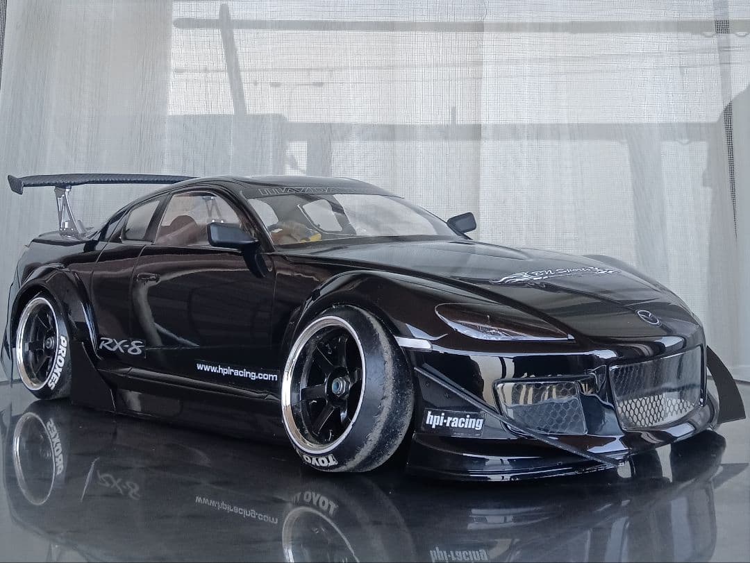 ラジコンボディ HPI MAZDA RX−8(レア物)ボディ - メルカリ