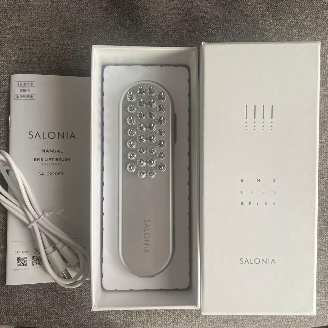 ボディ・フェイスケア SALONIA EMS LIFT BRUSH