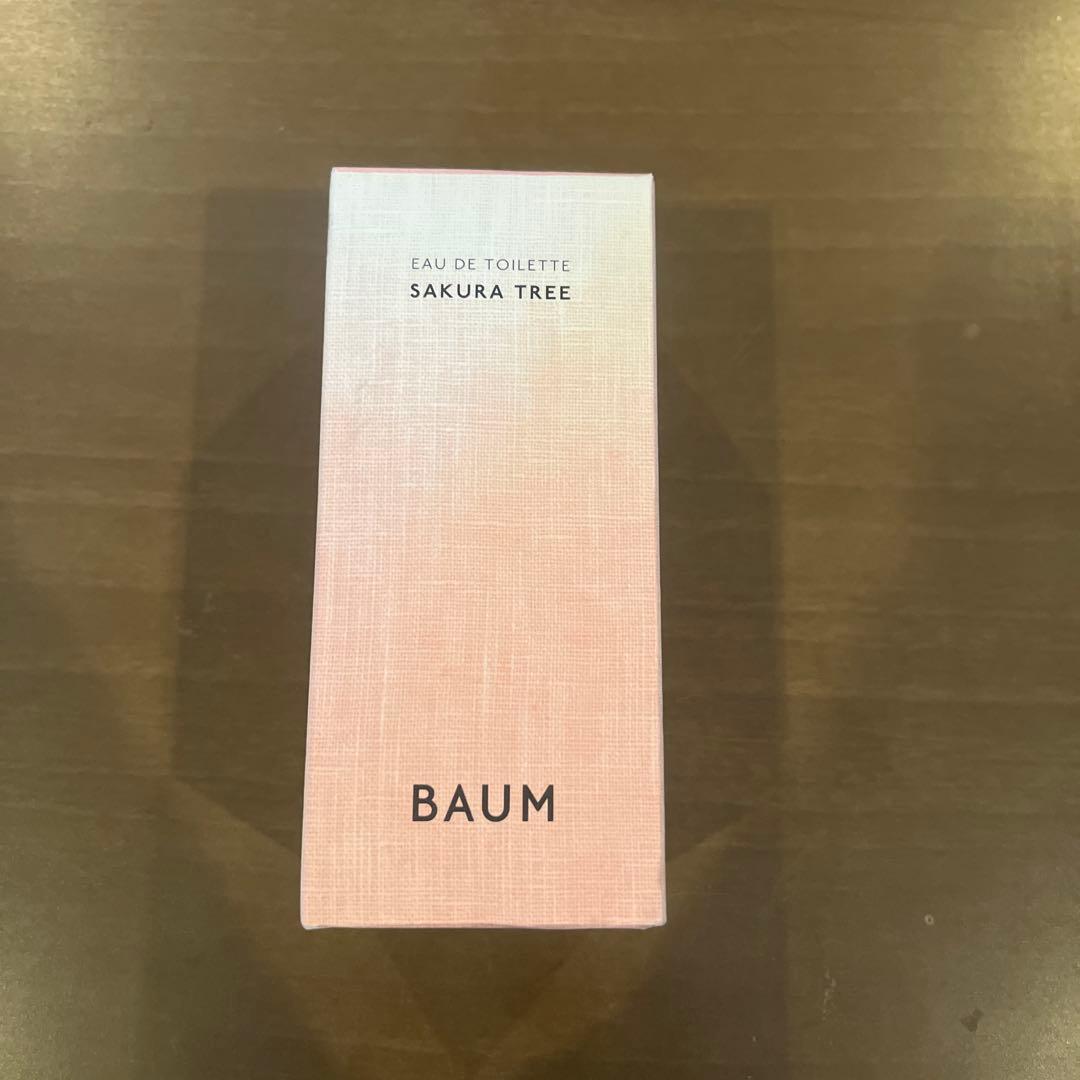 BAUM sakura tree オードトワレ サクラツリー 2026.1.15 さくらの蕾がほころぶ瞬間の、樹木の息吹を感じる香り。数量
