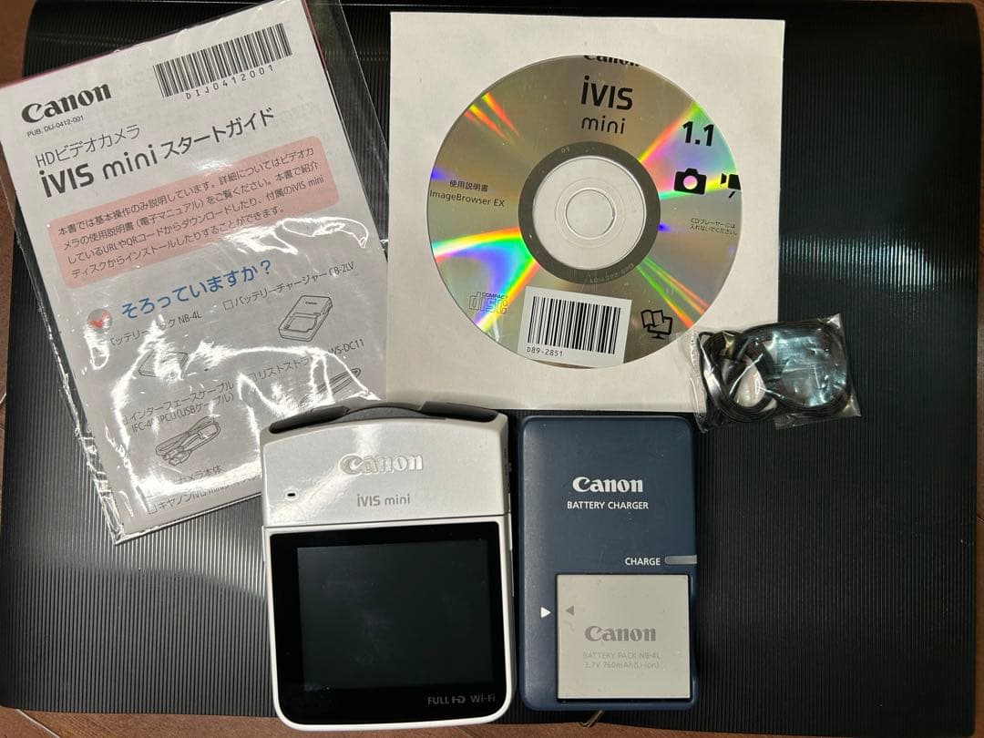 Canon IVIS mini ホワイト