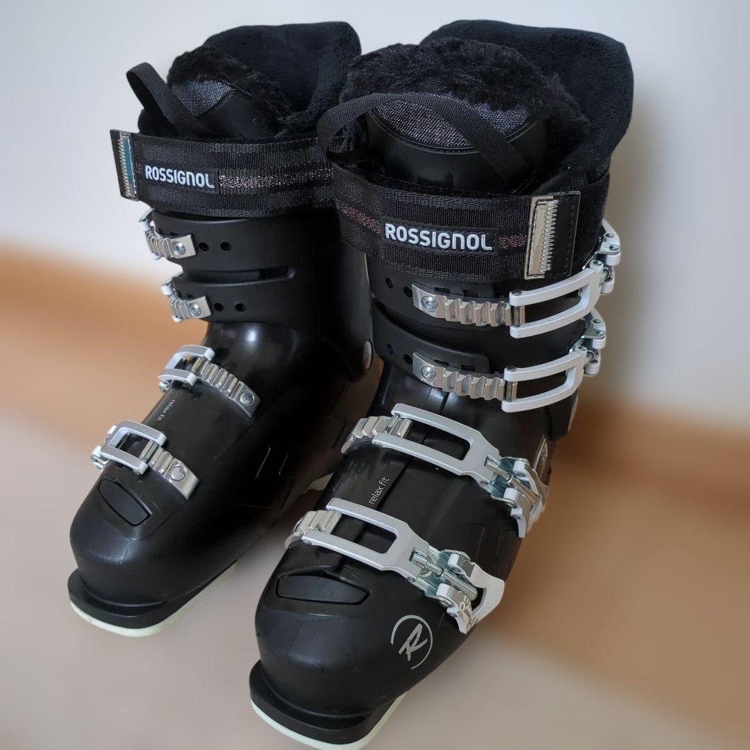 ROSSIGNOL 女性用スキーブーツ ブラック　24.5cm