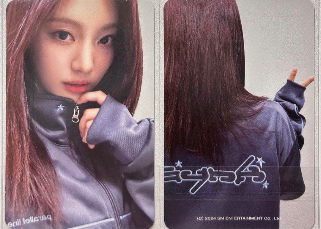 aespa SYNK ニンニン PARALLEL LINE ジャージ トレカ