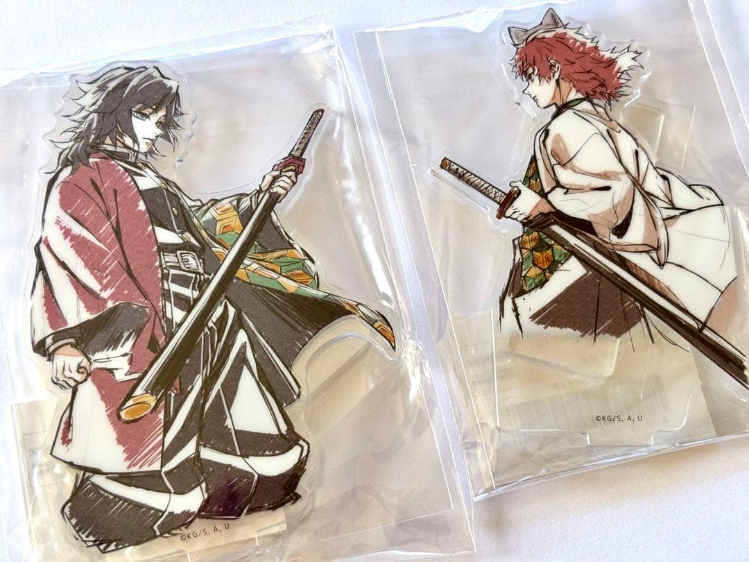 柱描き下ろしイラストWEBSHOPくじ -冨岡義勇・錆兎 D賞 アクリル