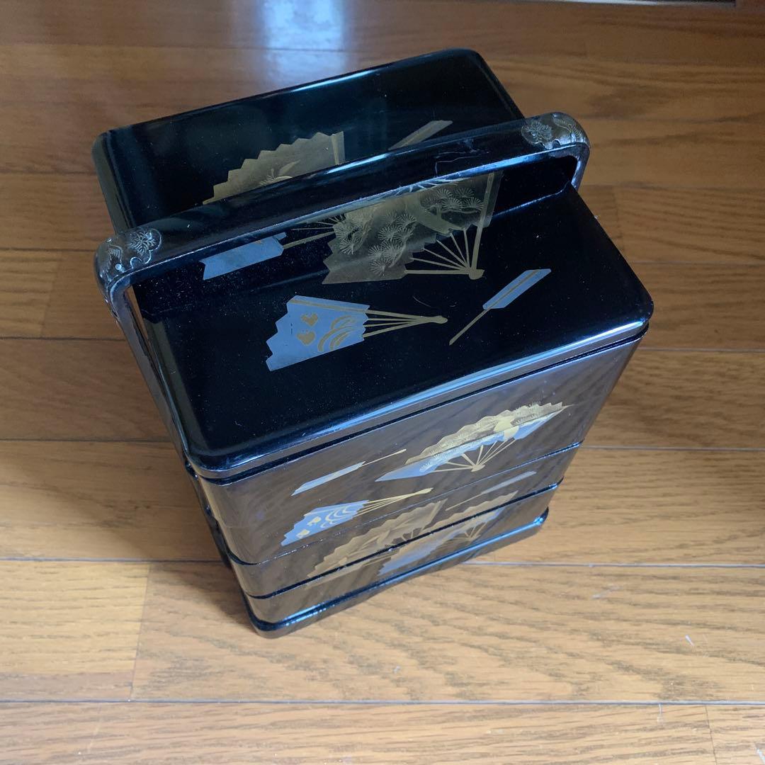 重箱　おせち　漆