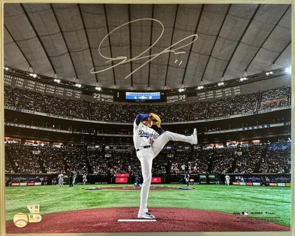 限定99枚特大写真40×50cm・佐々木朗希 直筆サインFANATICS/MLB - メルカリ