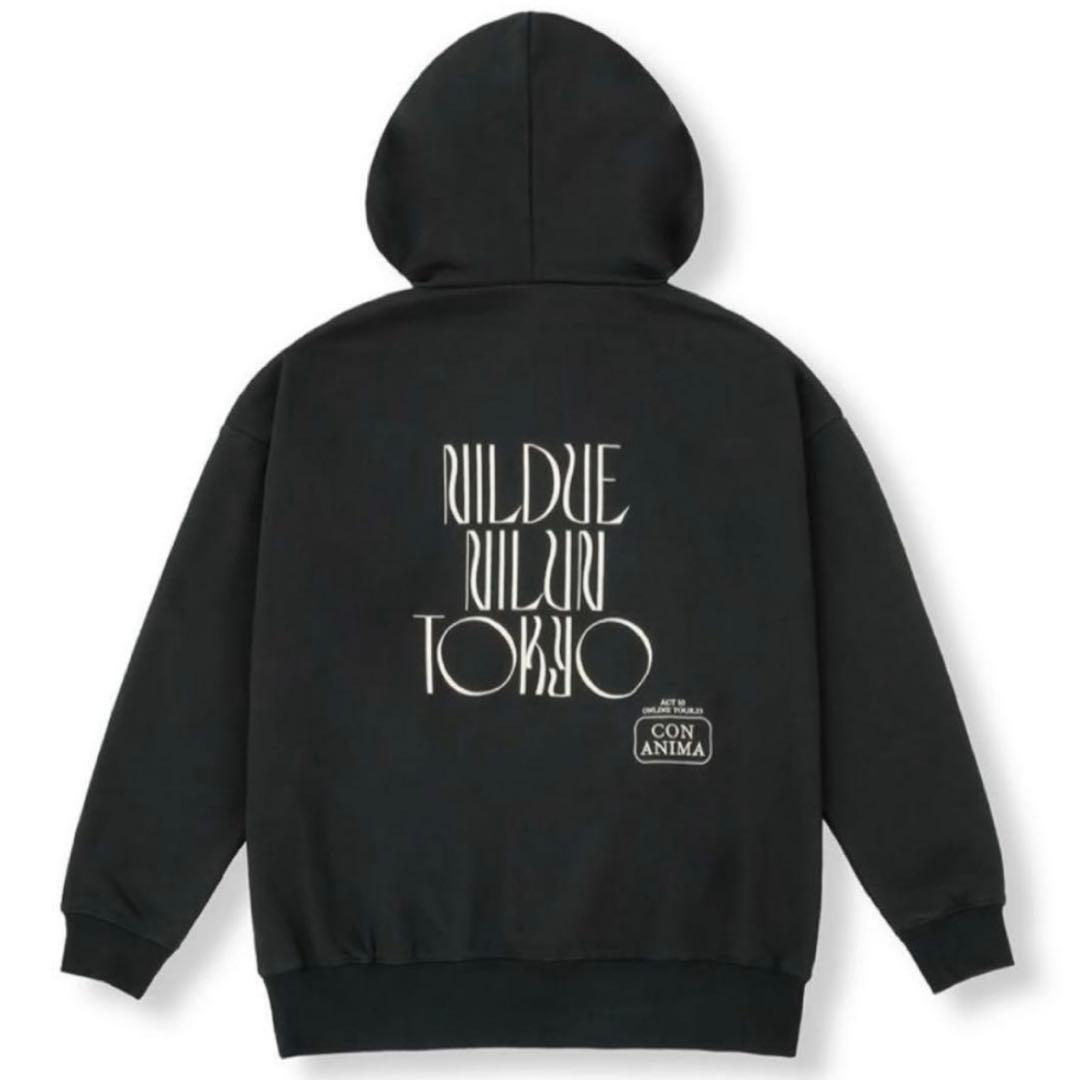 新品未使用】NIL DUE / NIL UN ハート パーカー 黒 ガゼット - メルカリ