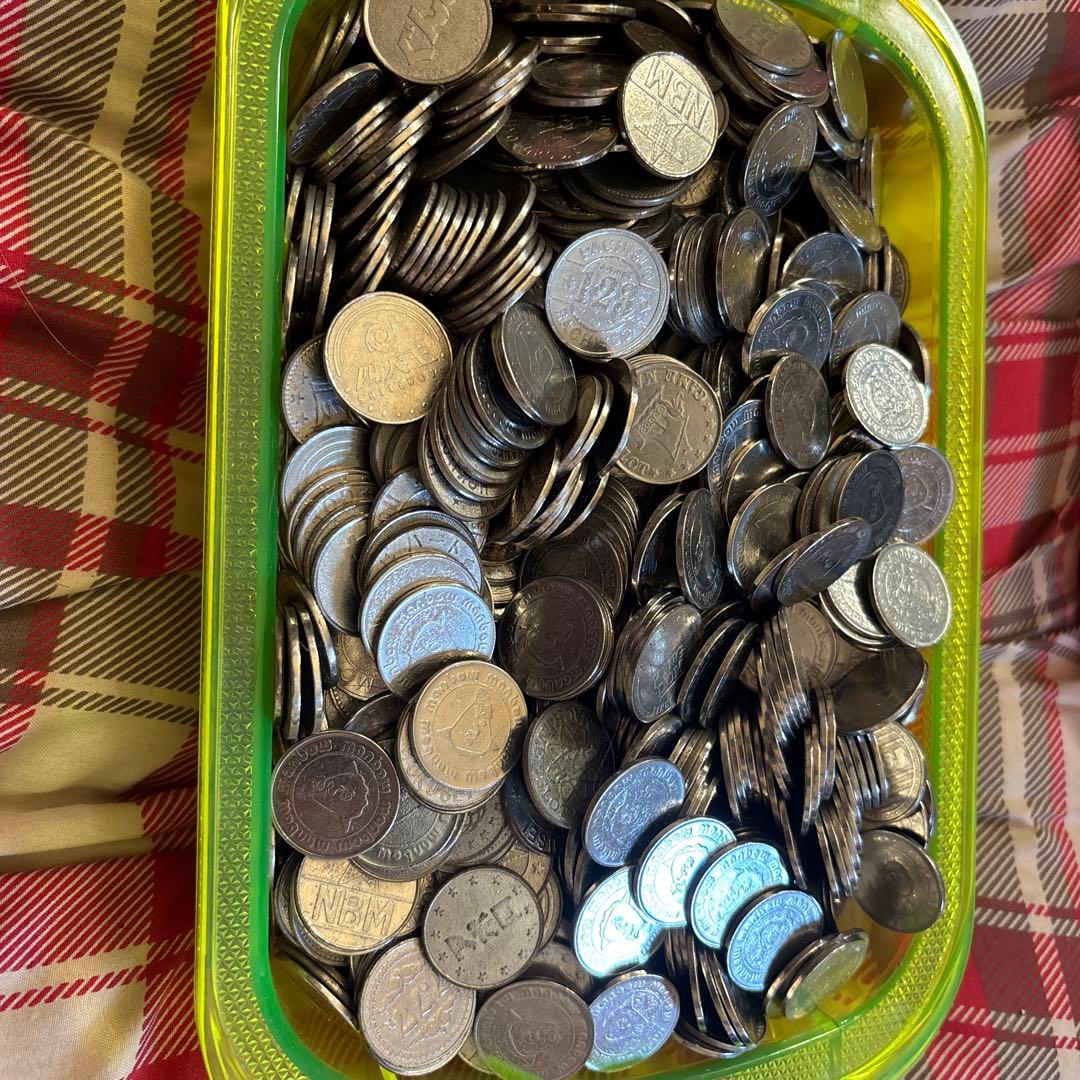 家パチスロ機用　メダル　約３０００枚