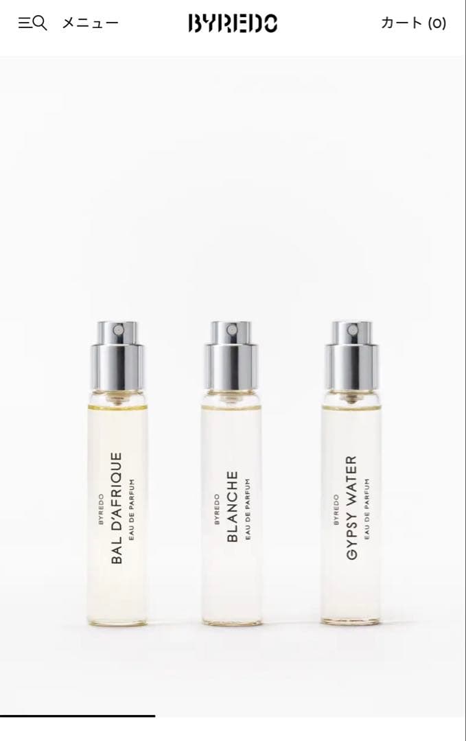 BYREDO LA SÉLECTION NOMADE 3本セット