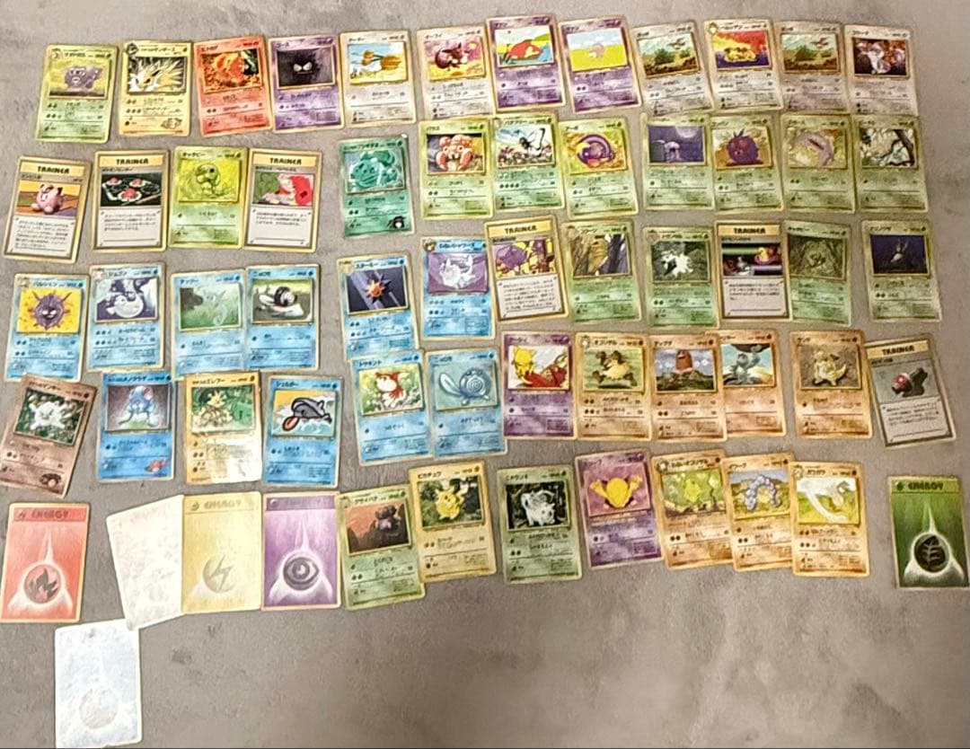 旧裏まとめ売り　ポケモンカード　ばら売り可 ポケモンカード 旧裏 まとめ売り - メルカリ
