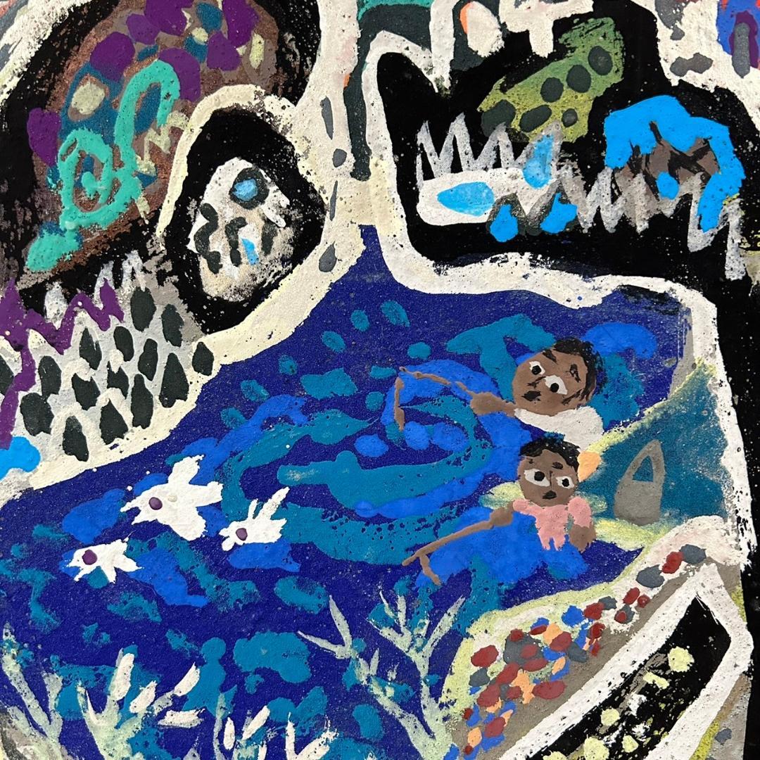 最終値下げ】丸投三代吉「赤富士」油絵 油彩画 共シール有 額縁入 姫路