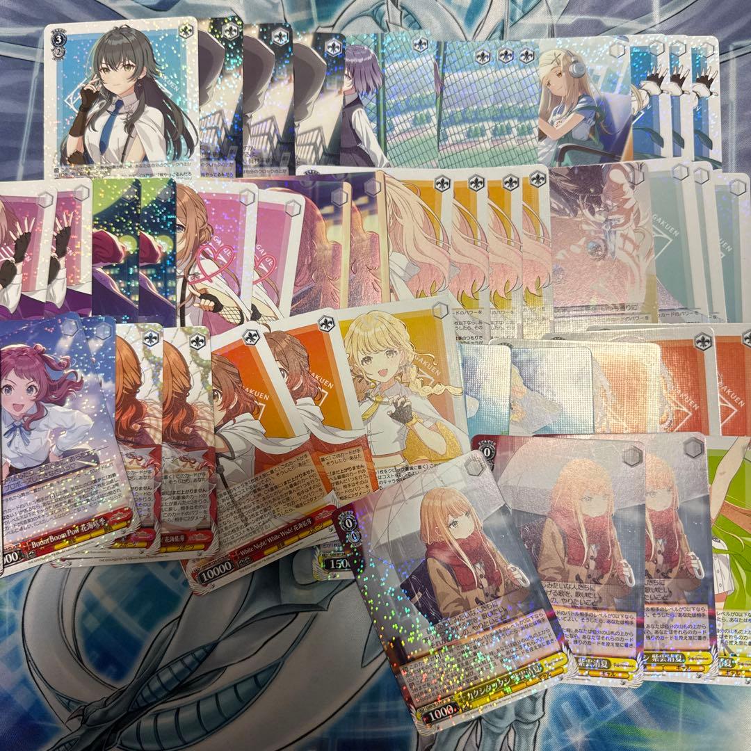 WS 学園アイドルマスター a、b RR以下各種４枚セット 4コン ヴァイスシュヴァルツ 学園アイドルマスター 学マス RR以下4コン a版