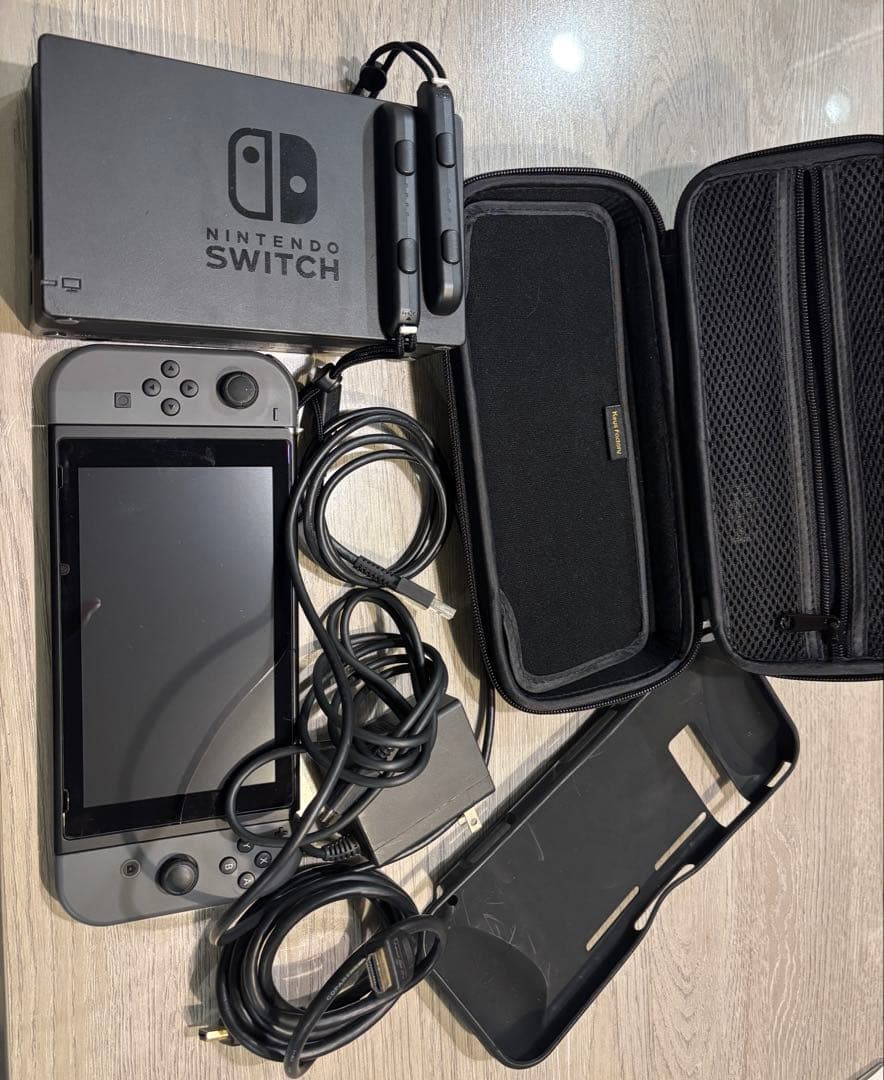 Nintendo Switch 本体 充電器 ケース付き