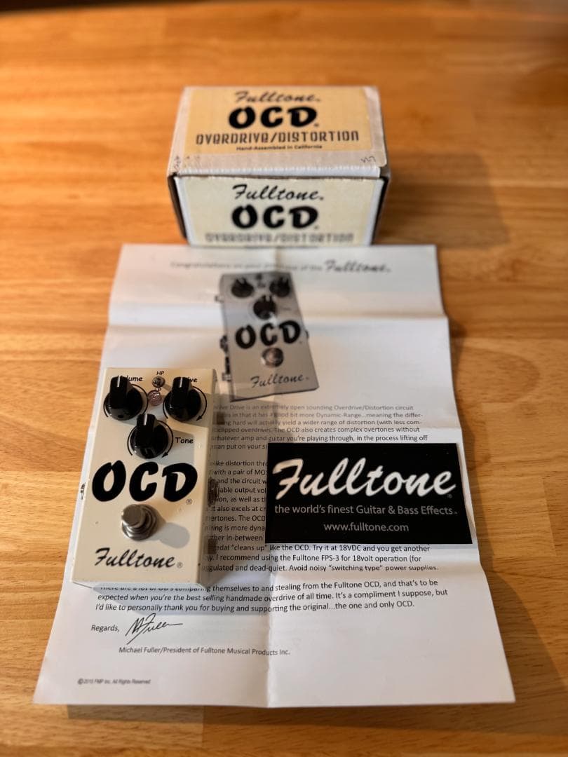 ギター Fulltone OCD Overdrive/Distortion V1.7 Fulltone OCD Ver.1.7 | 札幌の楽器屋さん｜MR.GAKKI LAB｜中古買取