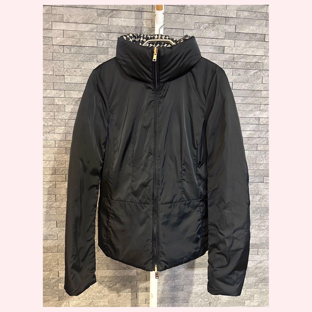 ★HERNO★ショートダウン　ダウンジャケット　ダウンコート　黒