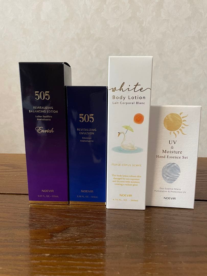 ノエビア 505薬用エンリッチローション&薬用ミルクローションセット