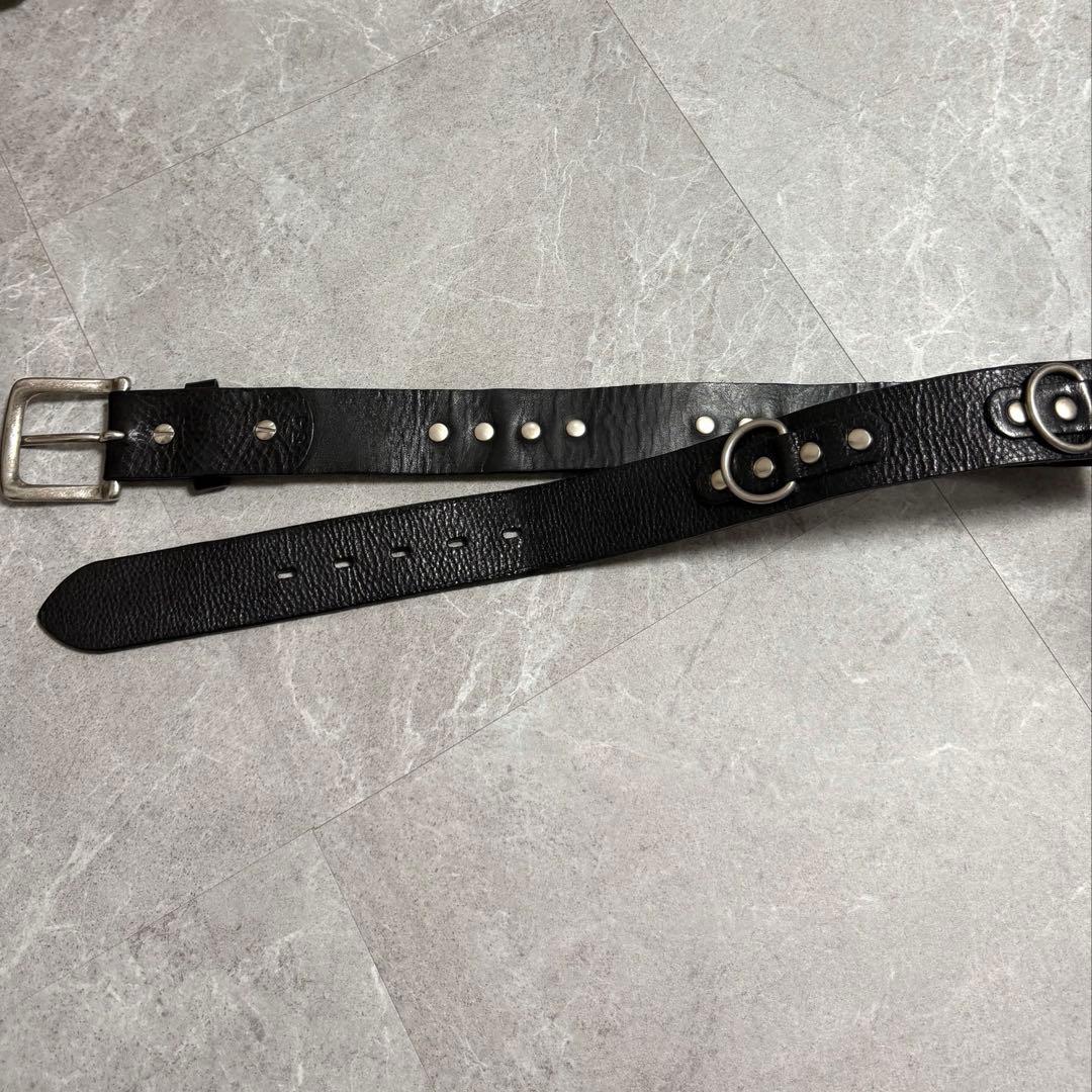 JOHN LAWRENCE SULLIVAN ブラックレザーベルト