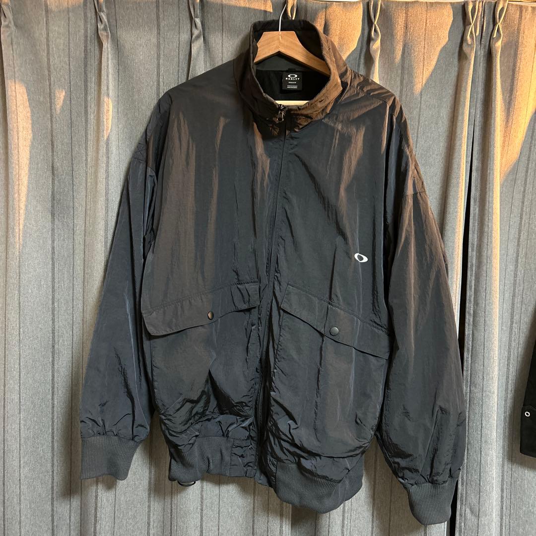OAKLEY ナイロンジャケット XL ダークグレー