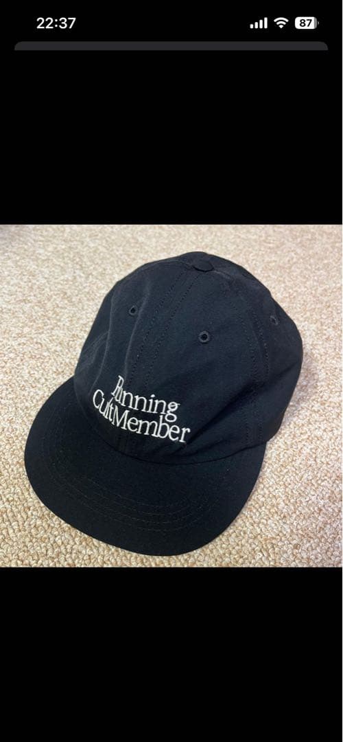 帽子 Satisfy Peaceshell running cap