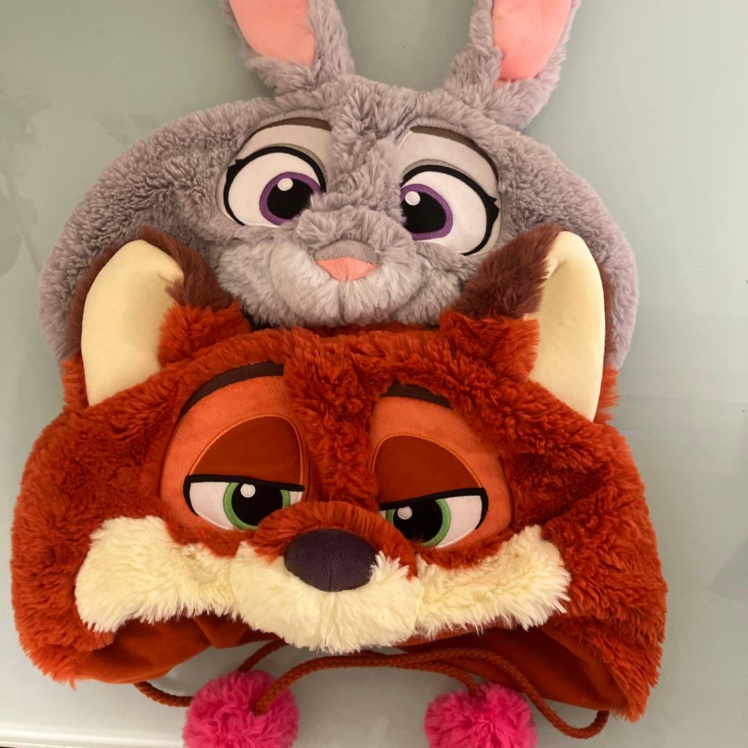 ジュディ、ニックのファンキャップ（ディズニー）