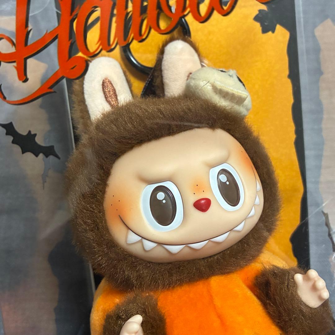 正規品】labubu ラブブ Halloween sitting かぼちゃ - メルカリ
