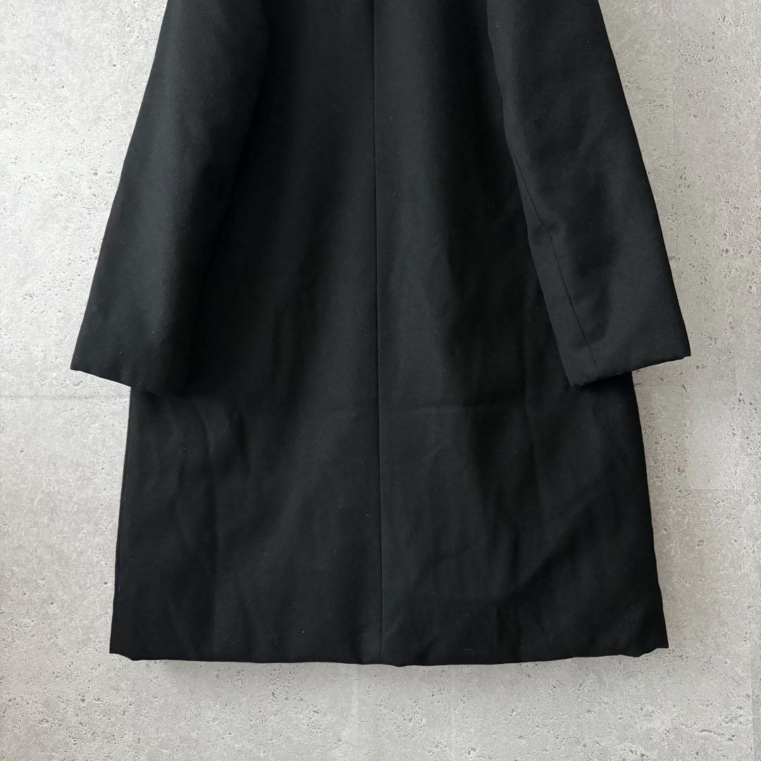 Theory luxe メルトンウール ダウン チェスターコート 38 ブラック