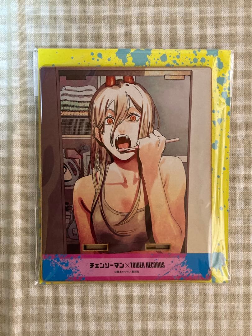 チェンソーマン タワレコ マンガ展 木製マルチスタンド パワー - メルカリ