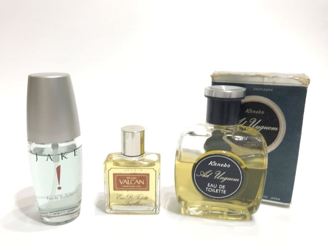 香水カネボウバルカン EDT 30ml アドアンゲン120ml ジェイク50ml